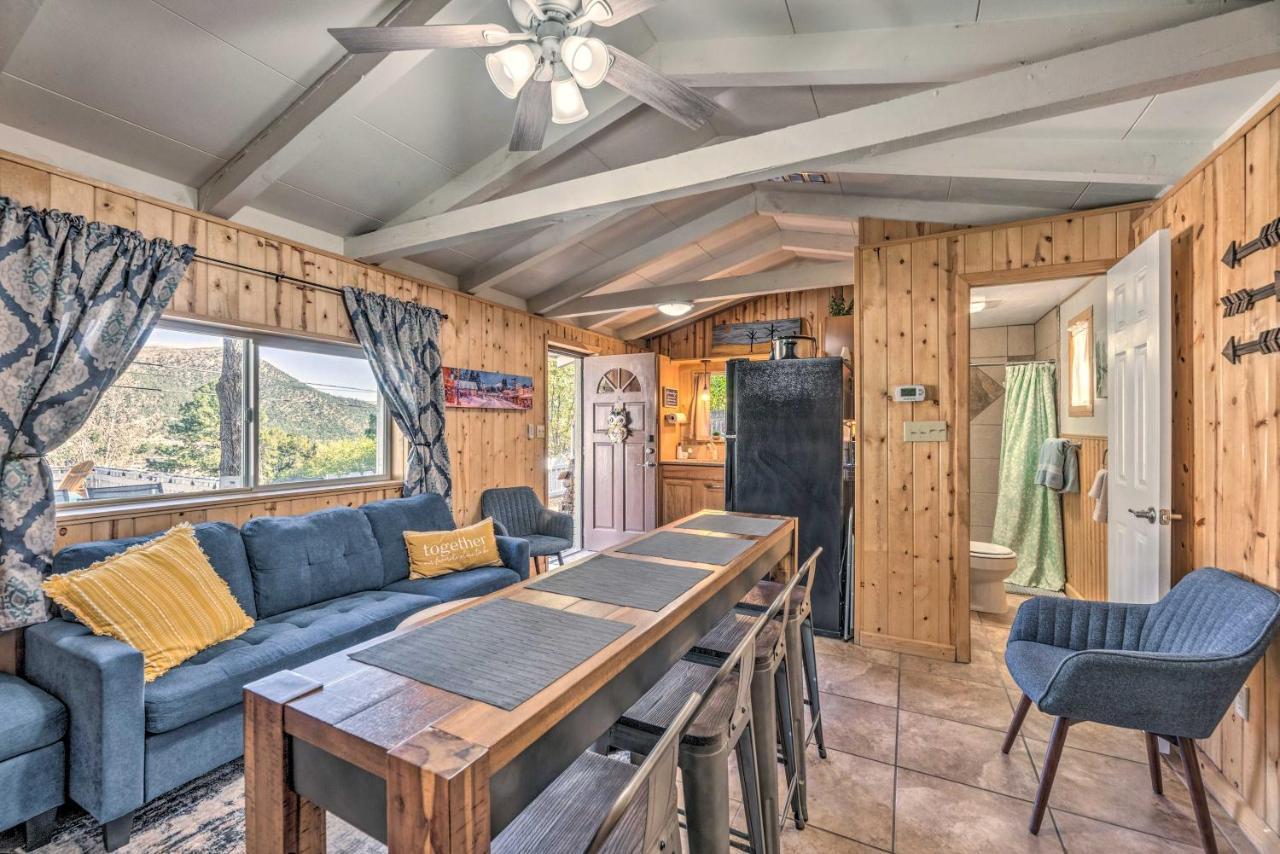 Cabin With Mountain Views About 2 Mi To Ruidoso Midtown! Buitenkant foto