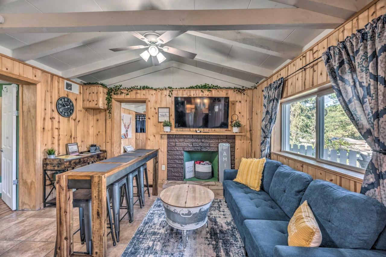 Cabin With Mountain Views About 2 Mi To Ruidoso Midtown! Buitenkant foto